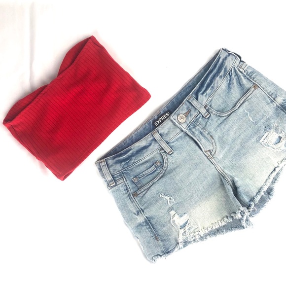 ✰ 3/$20 Forever 21 Knit Tube Top - Picture 3 of 4